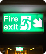Evacuation Exit Lights